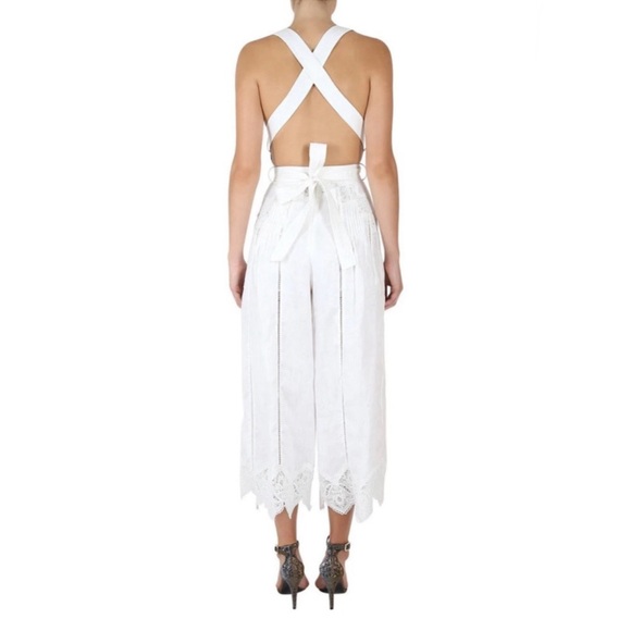 ZIMMERMANN EMPIRE VIRTUE JUMPSUIT WHITE Size: Zimmerman 3 - Picture 3 of 15